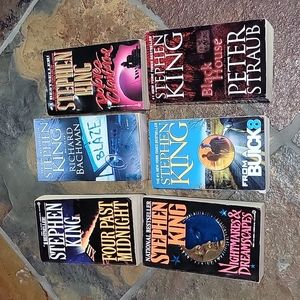 Stephen King Paperback lot Blaze, Four Past Midnight, Nightmares & Dreamscapes